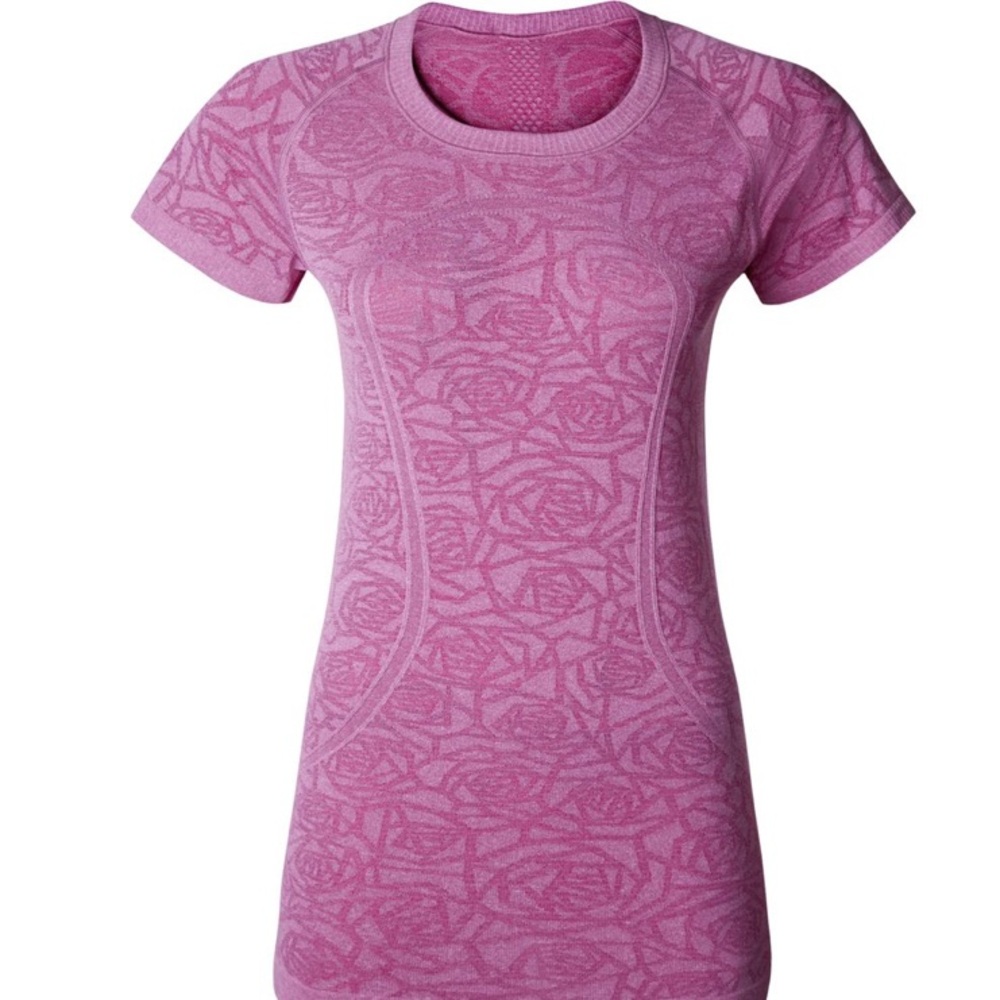 Women's Purple Patterned Top